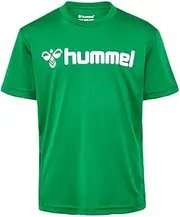 [Hummel] Unisex Children's Hmllogo Jersey S/S Kids T-Shirt