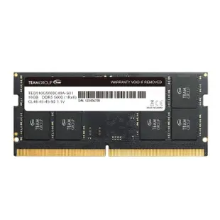 【Team 十銓】ELITE DDR5 5600 16GB CL46 筆記型記憶體