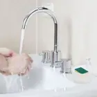 Hand Sanitizer Dispenser for Kitchen Capacity Soap with Sponge Holder