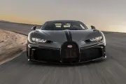 618983 Bugatti Chiron Pur Sport Front View Highway Driving Wall Print Poster