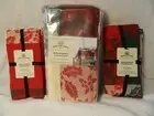 Bee and Willow Holly Jacquard Tablecloth 60x102 Matching Napkins