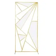 Rectangular Geometric Metal Wedding Arch Backdrop Stand Party Decorations