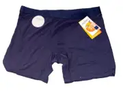 New Jockey Modal Stretch Boxer Brief Underwear. Sz X-Large & Blue. Free Shipping