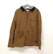NWT VANS Boy's Off The Wall Brown Jacket Size M
