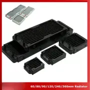 PC Water Cooling Radiator Aluminum for CPU GPU RAM Heatsink Exchanger Fan Cooler