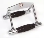 Rubber Coated Close Grip Triangle Attachment Heavy Duty Weight Lifting Gym