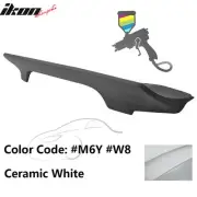 For 13-20 Scion FRS/Subaru BRZ/Toyota 86 GR V3 Style Trunk Spoiler PU #M6Y White (for: Subaru)