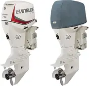 Oceansouth Outboard Motor Half Cover for Evinrude (EVINRUDE E-TEC 3 CYL 75HP 90HP 60H.O Storage Cover (2003>), Outboard Motor Half Cover for Evinrude)