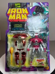 Crimson Dynamo from Iron Man Action Figure Marvel Comics Toybiz 1995