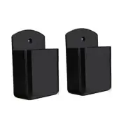 Pack of 2 Self Adhesive TV Air Conditioner Remote Control Holder Wall Mount