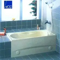 在飛比找Yahoo!奇摩拍賣優惠-【工匠家居生活館 】HCG 和成衛浴 F6045A 塑鋼浴缸