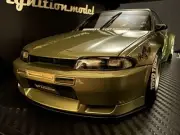 1/18 Ig3034 Pandem Gt-R Bcnr33 Millennium Jade Ignition Model Nissan Minicar