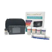 Comprehensive Health Monitoring: 4-in-1 Glucose, Cholesterol, Uric Acid and Hemo