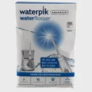 Waterpik Aquarius WP-660C White Corded Electric Water Flosser - Brand New
