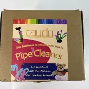 Christmas Coil Pipe Cleaners White Pipe Cleaners Craft in 32.8FT Chenille Stems