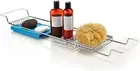 Bathtub Shelf Caddy Shower Expandable Holder Tray Over Bath Storage