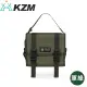 【KAZMI 韓國 KZM 工業風豪華盥洗收納包《軍綠》】K23T3B11/盥洗包/收納包/洗漱包/化妝包/旅行包/露營