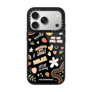iPhone 17 Pro Glaze Case MagSafe Compatible Positive Affirmations