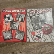 1D One Direction Portfolio 3-Hole Folder 2013 Un-Punched Never Used “4 PACK”