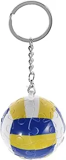 Volleyball Keychain Puzzle Sports Ball Pendant for Bags Backpacks and Purses Creative Charms for Christmas School Carnival and Party Favors Durable and Compact Design
