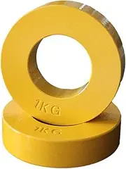 Tadill 2X Fractional Weight Plates Additional Plates Steel Insert Barbell Equipment Extra Weights Change Weight Plates for Workout