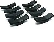 Set of 8 Black Porcelain Knife Rests Chopstick Rest Set