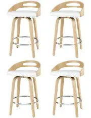 [Artiss] 4x Bar Stools in Brown