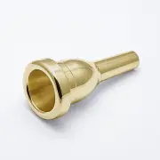 Stork 24K Gold Large Shank Trombone Mouthpiece, BT1 Heavy Weight
