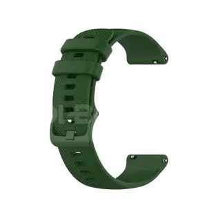 適用於華為 Talkband B5 矽膠錶帶替換運動錶帶小格子手鍊 18 毫米錶帶華為 B5
