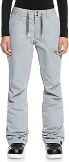 [Roxy] Women's Nadia Short Snow Pants with DryFlight Technology Heather Grey X-Small