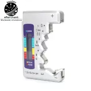 Digital Battery Tester LCD Display for AA/AAA/9V/Coin Cell Capacity Analyzer