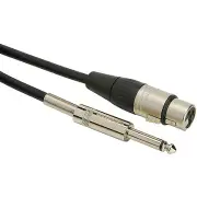 Talent MCQ30 Microphone Cable XLR Female to 1/4" Male 30 ft.