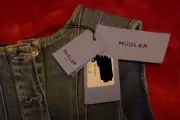 Denim Skirt Thierry Mugler BRAND NEW WITH TAGS!!!!