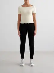 [aim'n] Black Tulip Tights