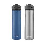 Contigo 24 oz. Ashland Chill 2.0 Bottle 2-Pack - Blue Corn/Steel
