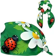 [YTYVAGT] Scrub Caps Women,Scrub Hats Suitable for Women,Flowers and Animal Daisies