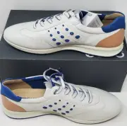 Ecco Women's Street Evo One Female Golf Player White/MazarineBlue Us10-10.5 Eu41