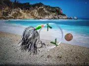 Snapper Trapper - Mossy 80lb, Hula skirt & Float rig, 7 0 hook