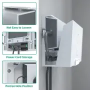 For Starlink 2in1 Gen3 Router Mount Router Power Cable Storage Stand Power Kit