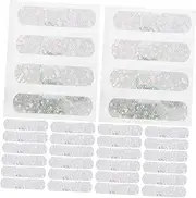 KICHOUSE 50pcs Flash Funny Protective Patches Funny Waterproof Wrap Bandages Funny Protective Covers Adhesive Patch Wraps for Bandages for Adults Funny Protective Wraps
