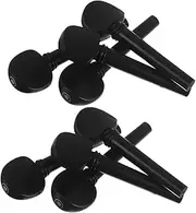 Kisangel 8pcs Violin Tuning Pegs String Adjuster 3/4 Violin Replacement Parts Musical Instrument Accessories for Violinists Supplies