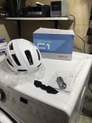 Sena C1 Smart Cycling Helmet w/ Bluetooth Intercom + Smartphone Connectivity Med