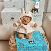 Jellycat Bartholomew Bear 10.24" Bathrobe Plushie Doll Soft Stuffed Plush Toy