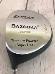 Tour Edge Bazooka 270cc Titanium Driver 10.5° - Left Hand - LH CLUB HEAD ONLY!