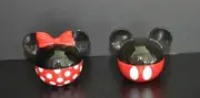 Disney Mickey Mouse & Friends Ceramic Mickey and Minnie Salt & Pepper Shakers