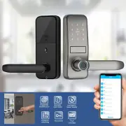 Fingerprint Smart Lock with Handle Keyless Entry Digital Keypad for Front Door