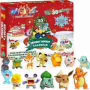 Kids Holiday Advent Calendar 2024, 24 Surprise Holiday Gifts with Toys, Countdown to New Year and Christmas, Christmas Gifts for Kids, Kids Toys for 3 4 5 6 7 8 Year Old Boys Girls