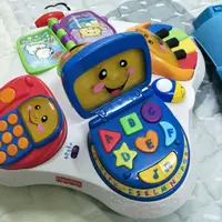 在飛比找蝦皮購物優惠-費雪 Fisher-Price 多功能益智學習桌/遊戲桌