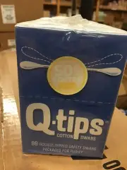Q-tips Cotton Swabs, 88 Count (12 Packs-1056 count) Double Tipped Safety