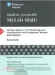 College Algebra With Modeling and Visualization with Integrated Review MyLab Math Access code